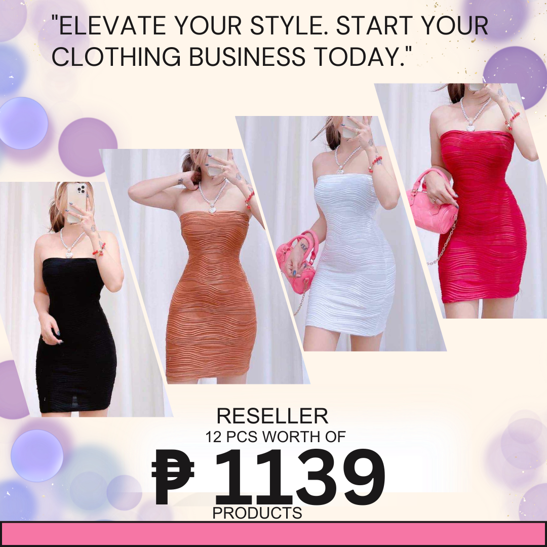 Clothinghub BUNDLE Elegant Tube Dress